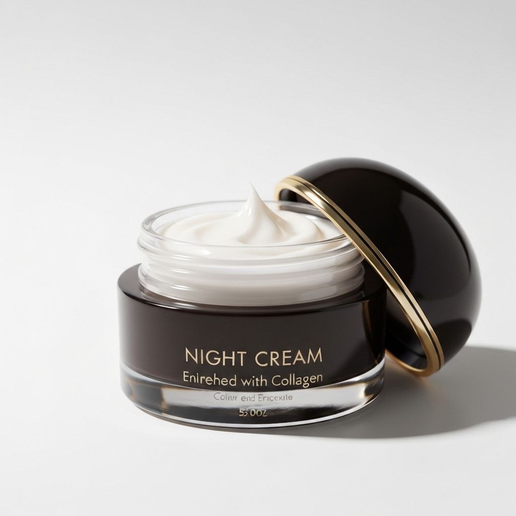 Nourishing night cream for face